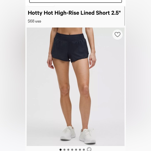 lululemon athletica Pants - Lululemon Athletica Black Lightweight Athletic Shorts